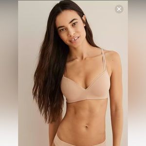 Aerie Real Happy Wireless Push Up Bra